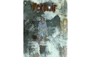 Dicrola - L’or noir - 2003 - ( rouille) impression et oxydation sur plaque de métal et halogène - 27 x 20 cm - Collection privée - Paris