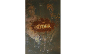 Dicrola, Oxyder, 2003, jet d'encre sur toile, 150 x 100 cm, Collection privée, Gand
