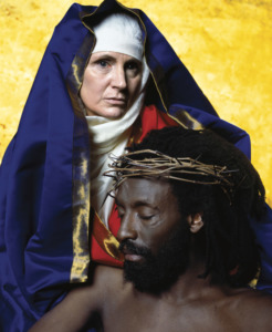 Andres Serrano
The Other Christ (The Interpretation of Dreams),
2001
Tirage chromogénique en couleurs sur papier archivable, contrecollé sur Dibond, Plexiglas, cadre en chêne noir de l’artiste
165,1 x 139,7 cm
Courtesy de l’artiste et Galerie Nathalie Obadia Paris / Bruxelles
