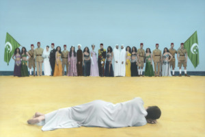 Youssef Nabil -
I Saved My Belly Dancer # IV, 2015 Tirage argentique coloré à la main 27 x 39 cm
43,5 x 56,5 cm (encadré) -
Courtesy de l’artiste et Galerie Nathalie Obadia Paris / Bruxelles