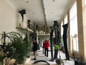 L'orangerie, atelier de Yves Dana - Antonio Furone, Yves Dana et Jean Lesniewski (de gauche à droite)