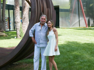 The Venet Foundation - Bernar Venet et Fanny Revault - Credit photo : Etienne Revault