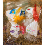 Thumbnail of http://Christophe%20Tissot%202017Série%20Champs%20d’oiseauxEncres,%20craies,%20tempera%20sur%20papier%20Kraft%201,82%20x%201,60%20m